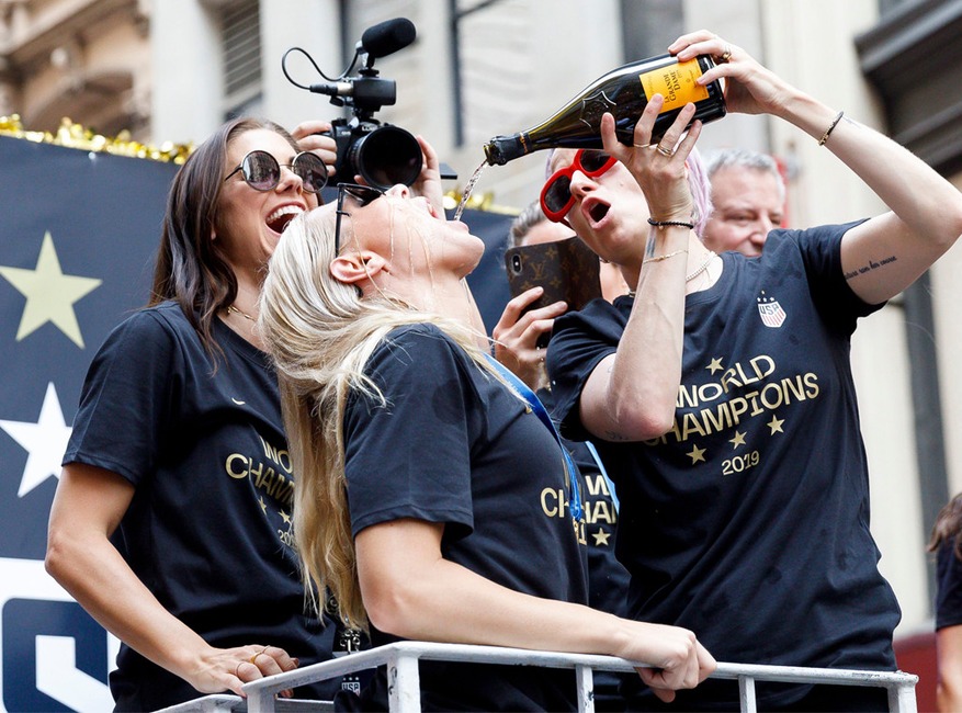 US Women's Soccer Team, Ticker Tape Parade